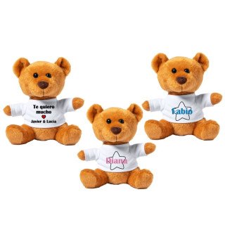 Oso peluche personalizado